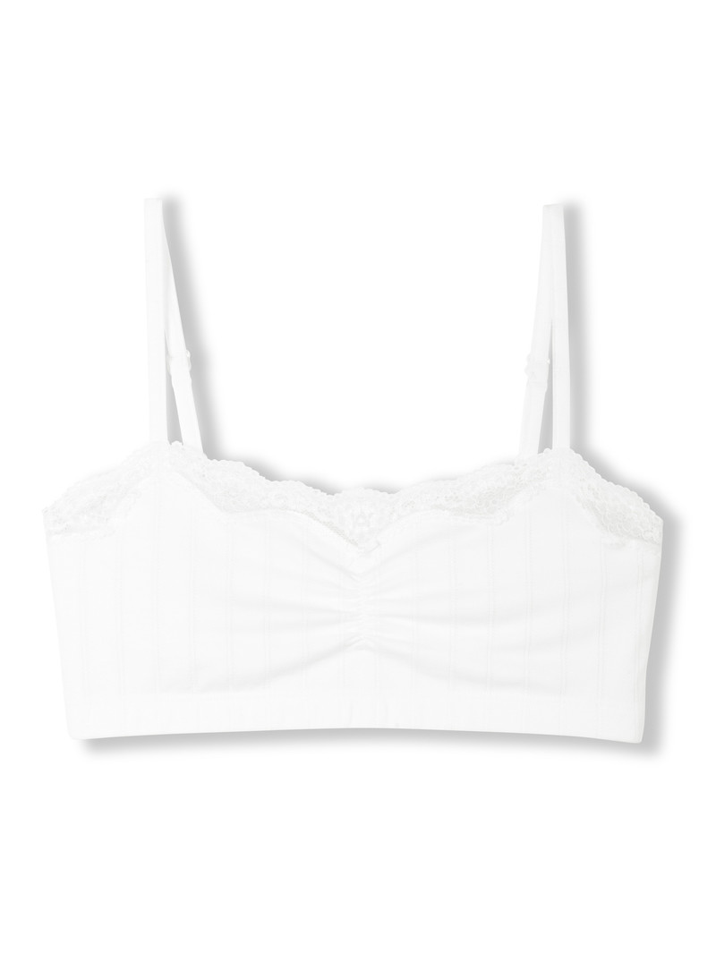 Biancheria Intima Donna Calida Etude Toujours Bustier Weiss | 7359-ZAIJS