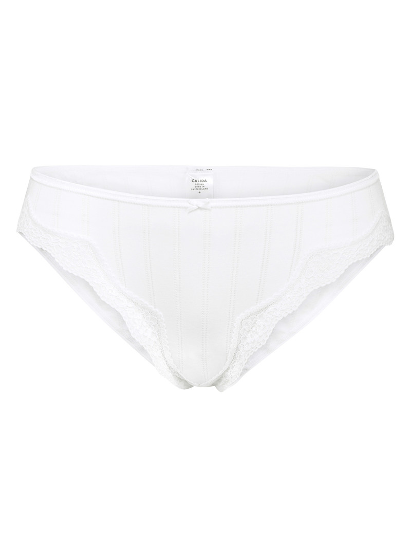 Biancheria Intima Donna Calida Etude Toujours Brief, Regular Cut Weiss | 6478-RLKXF