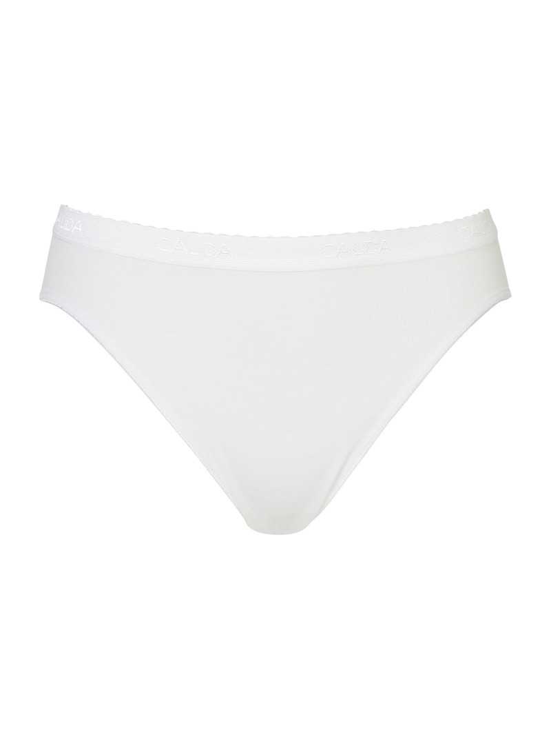 Biancheria Intima Donna Calida Iconics Mini Brief Weiss | 9723-UPWVQ