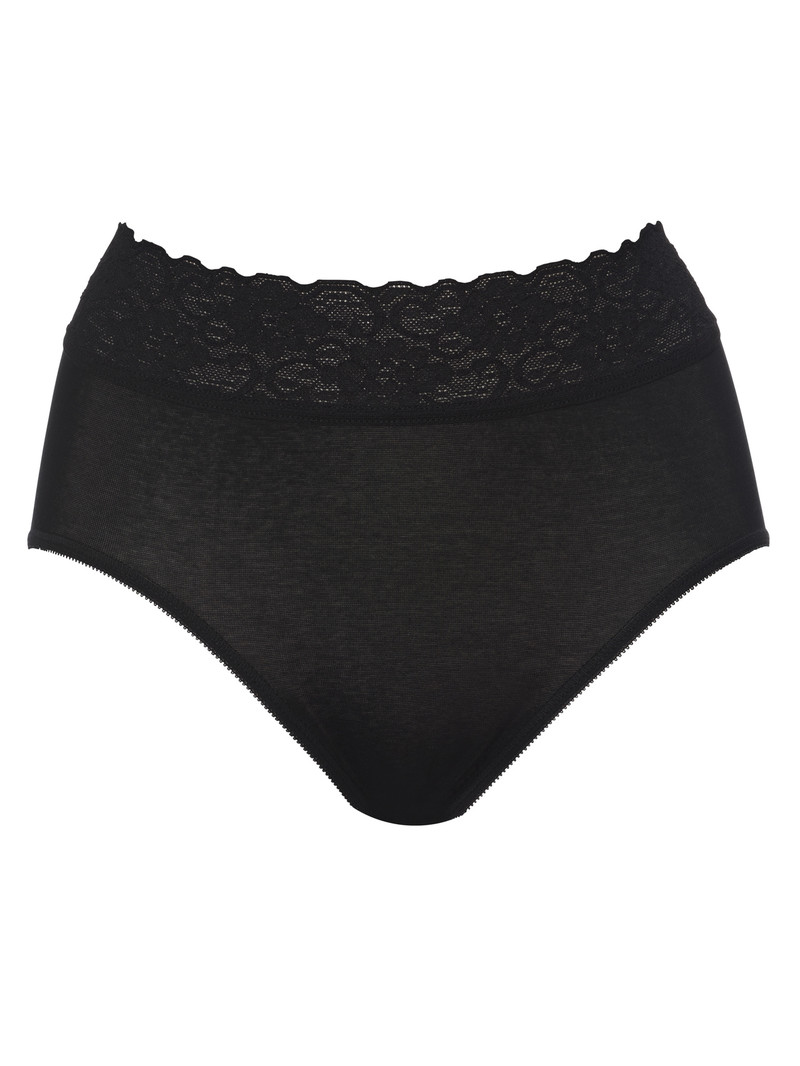 Biancheria Intima Donna Calida Iconics Midi Brief Schwarz | 8195-VJCDX