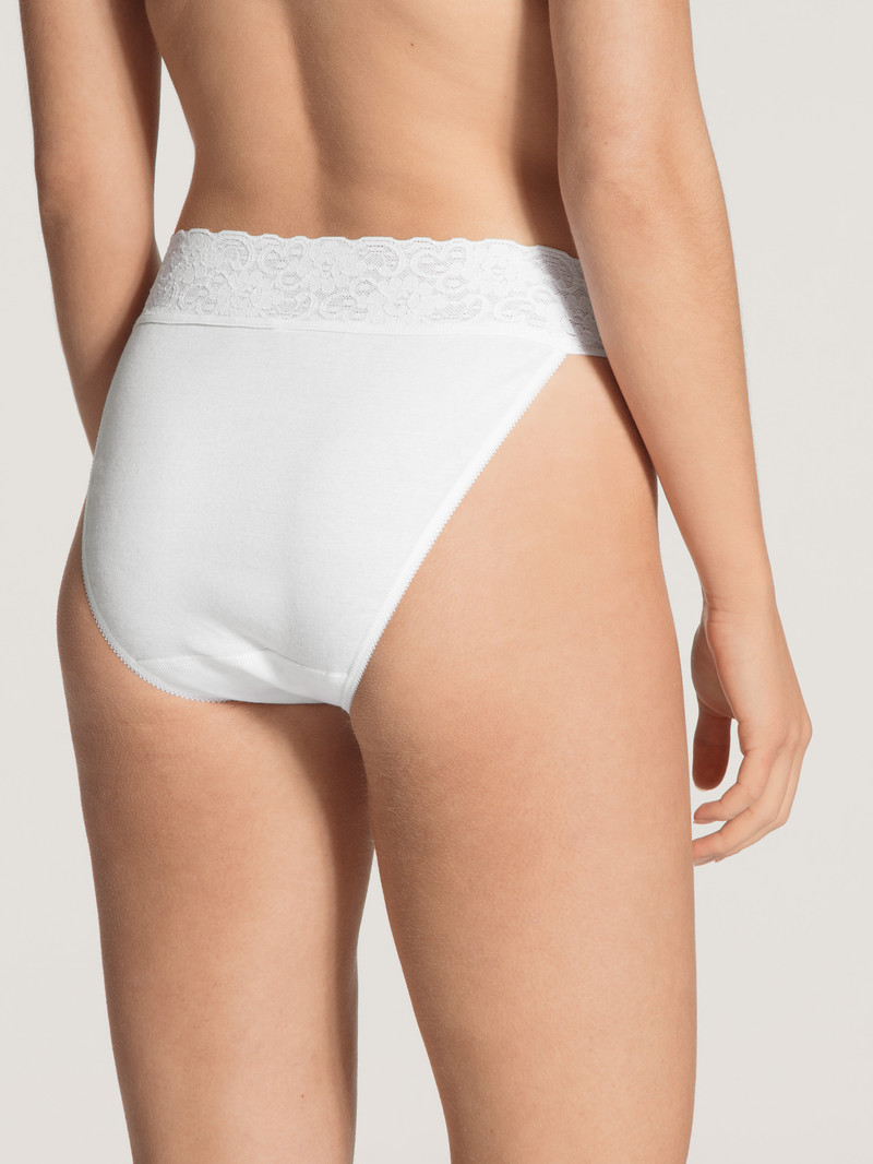 Biancheria Intima Donna Calida Iconics Tanga Weiss | 8591-EZNFA