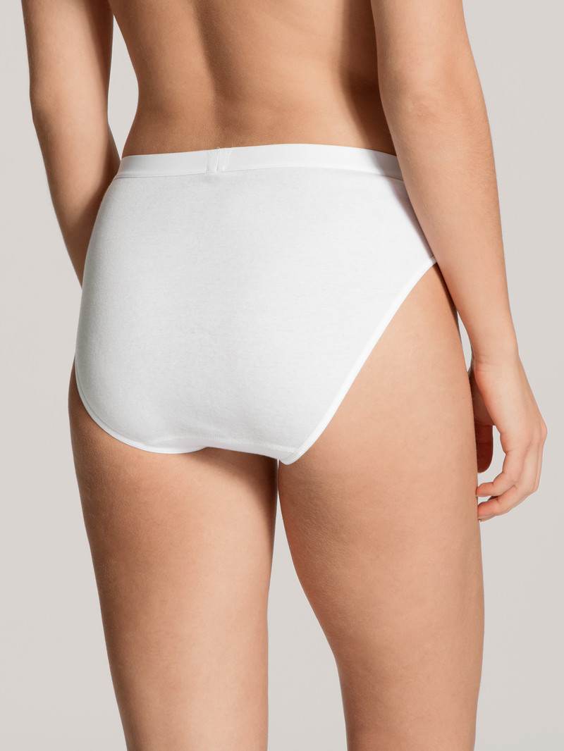 Biancheria Intima Donna Calida Light Mini Brief Weiss | 7025-RKAOZ