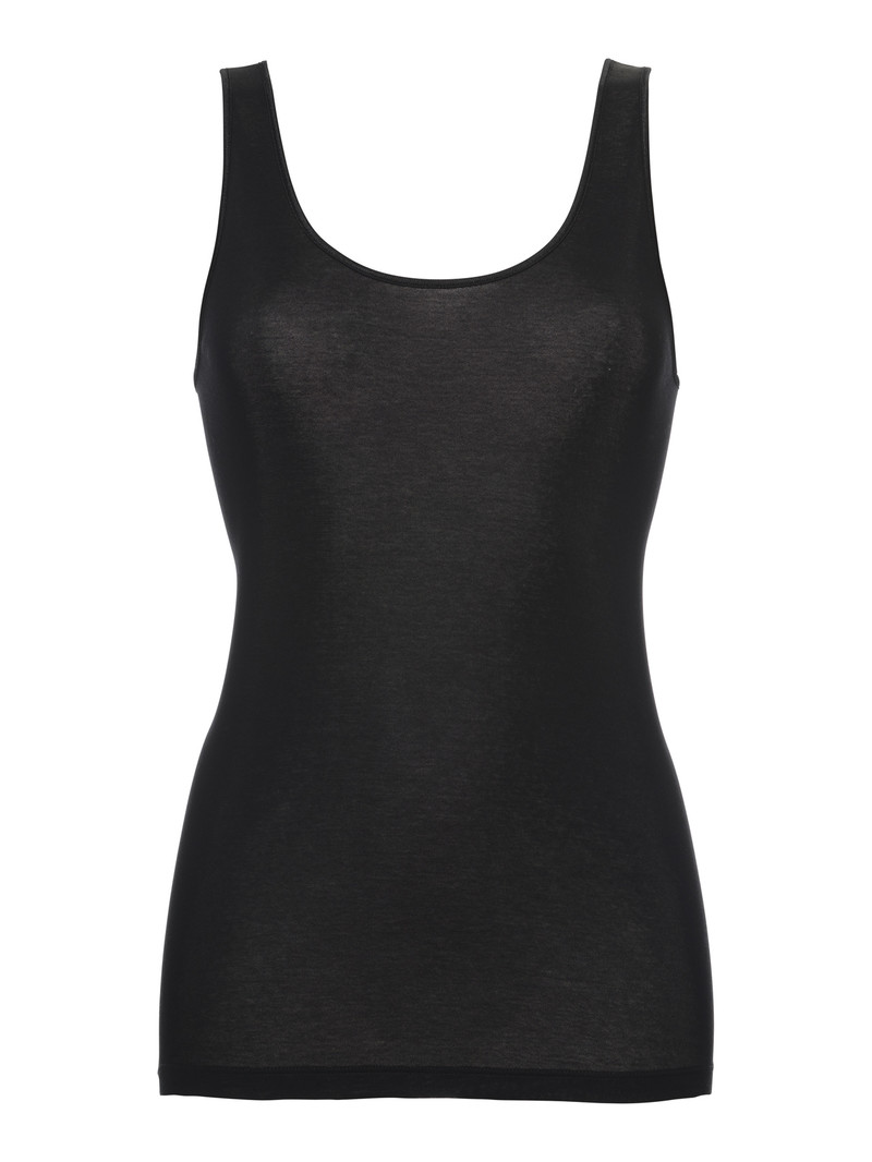 Biancheria Intima Donna Calida Light Tank Top Schwarz | 5398-YWHCA