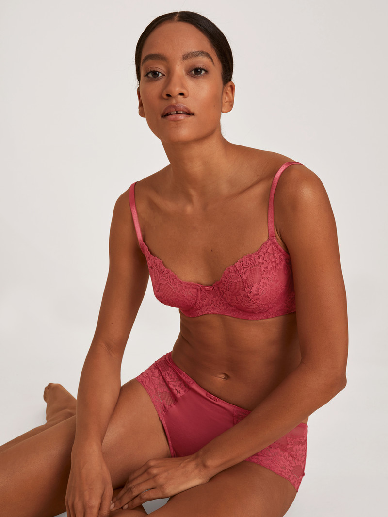 Biancheria Intima Donna Calida Modal Sense Underwired Bra Rosse | 8976-NJBGD