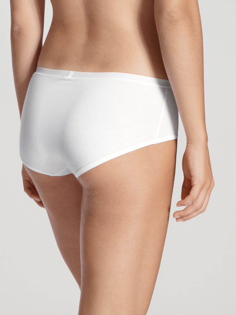 Biancheria Intima Donna Calida Natural Comfort Panty Weiss | 0612-YCSUA