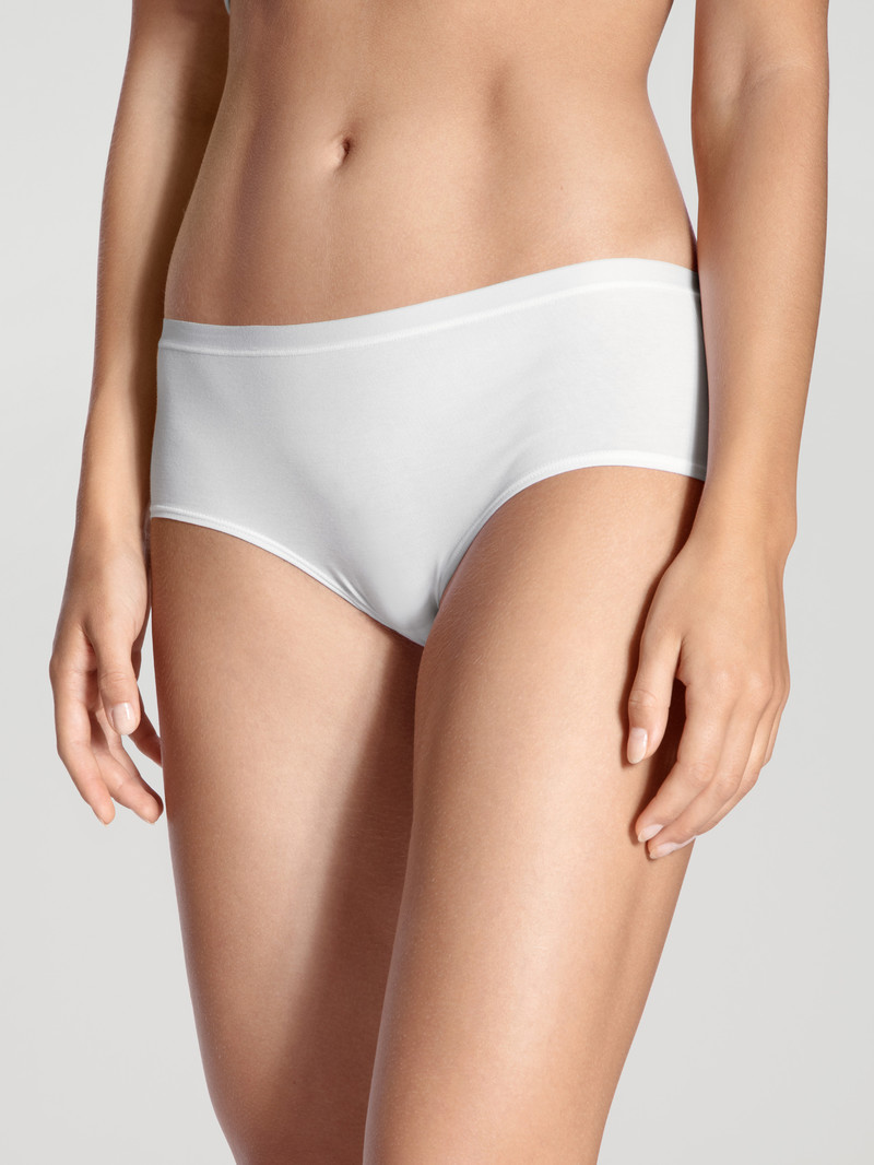 Biancheria Intima Donna Calida Natural Comfort Panty Weiss | 0612-YCSUA