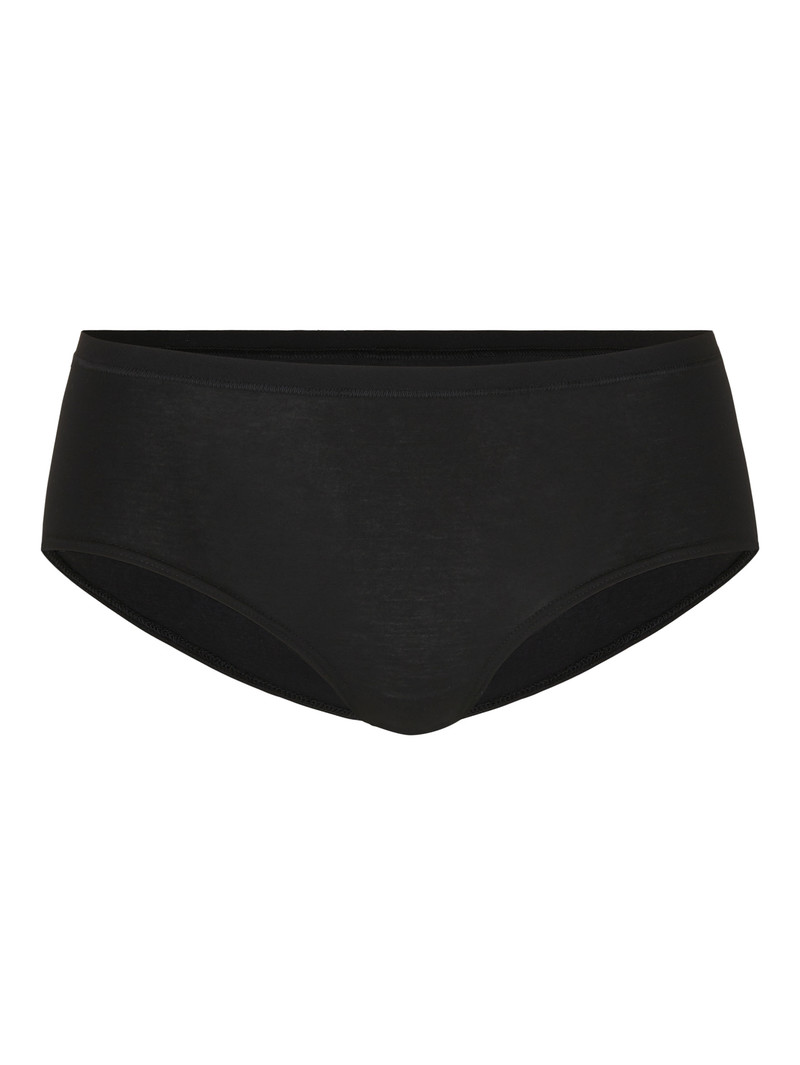 Biancheria Intima Donna Calida Natural Comfort Panty Schwarz | 3896-HISJW