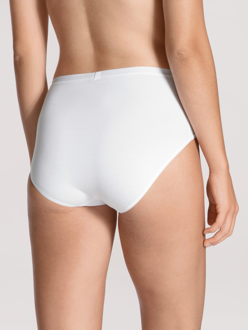 Biancheria Intima Donna Calida Natural Comfort Brief Weiss | 5927-BWNOU