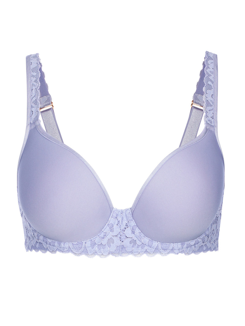 Biancheria Intima Donna Calida Natural Comfort Lace Spacer Bra Lavanda | 8356-SRQXM