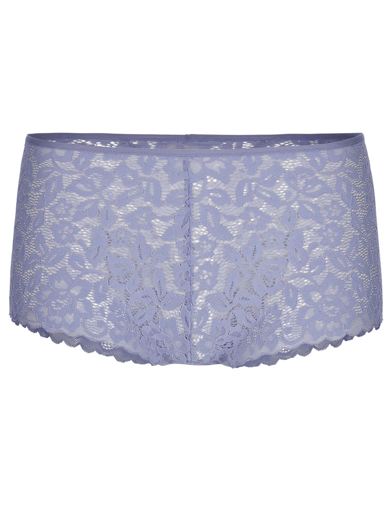 Biancheria Intima Donna Calida Natural Comfort Lace Shorty Regular Cut Lavanda | 8597-TMBUW