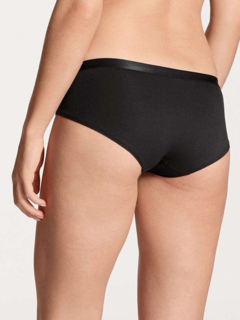 Biancheria Intima Donna Calida Natural Joy Panty Schwarz | 3185-TKLPJ