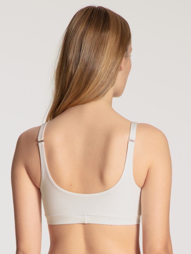 Biancheria Intima Donna Calida Natural Skin Bustier, Cradle To Cradle Certified® Bianche | 2693-NCQTA