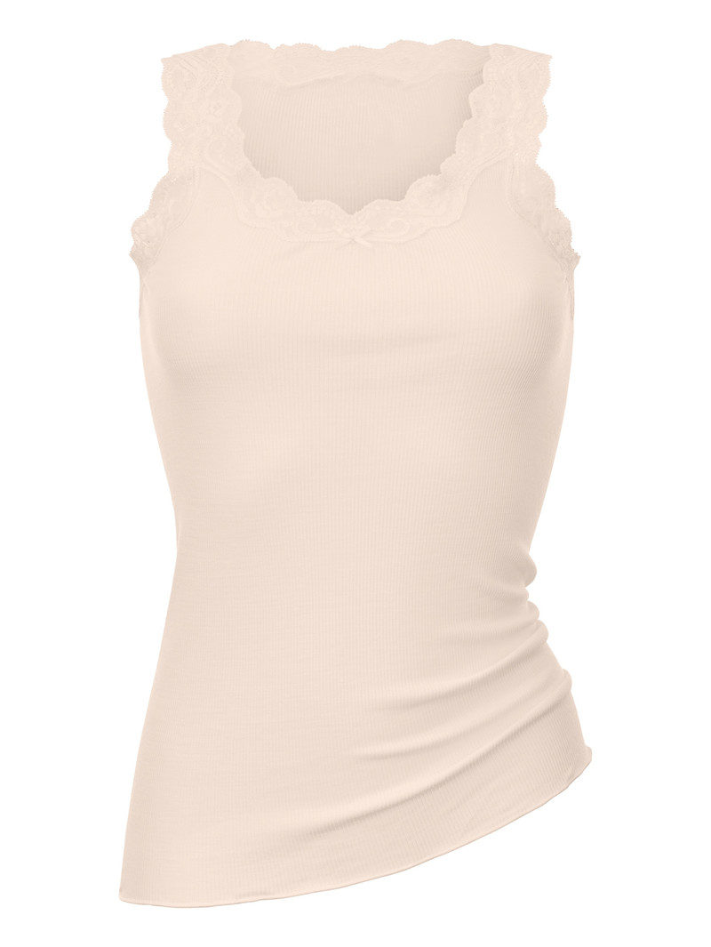 Biancheria Intima Donna Calida Richesse Lace Tank Top Corallo | 1280-CMFIV