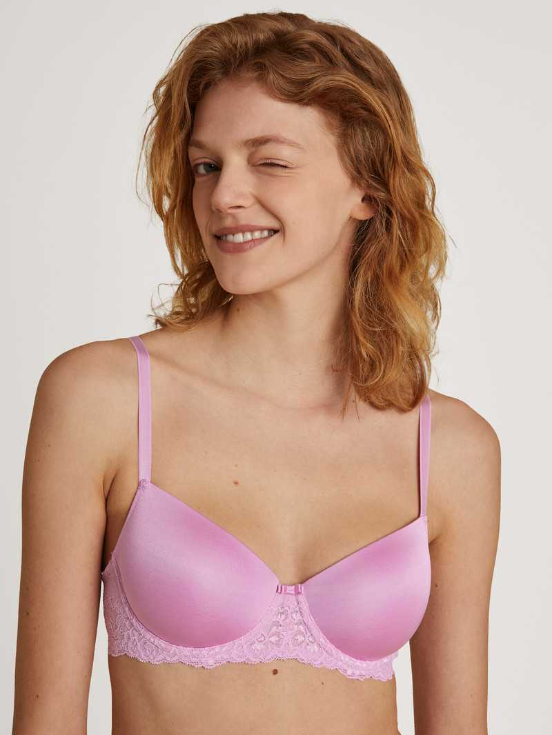 Biancheria Intima Donna Calida Sensual Secrets Underwired T-shirt Bra With Padding Rosa | 1608-VJXGL