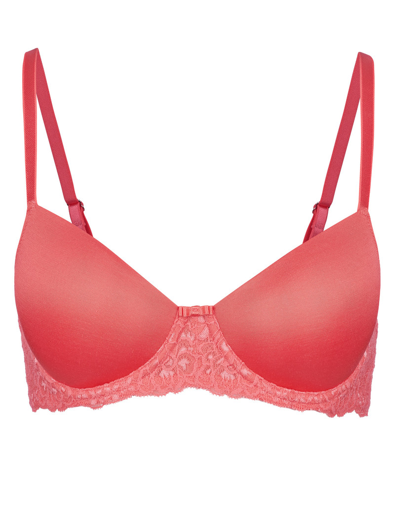 Biancheria Intima Donna Calida Sensual Secrets Underwired T-shirt Bra With Padding Rosa | 9380-BPOAF