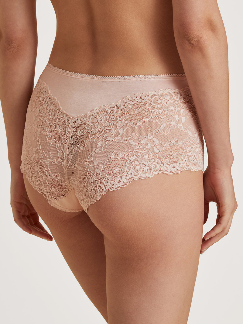 Biancheria Intima Donna Calida Sensual Secrets Shorty Regular Cut Rosa | 3940-IUCFG