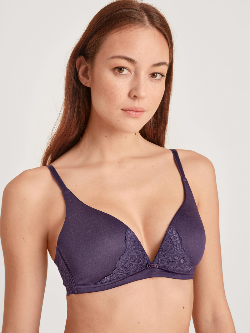 Biancheria Intima Donna Calida Sensual Secrets Soft Bra Nightshade | 7380-WDCNM