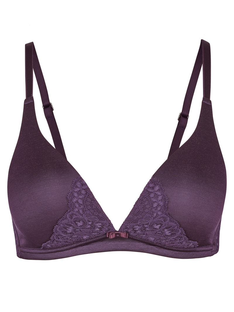 Biancheria Intima Donna Calida Sensual Secrets Soft Bra Nightshade | 7380-WDCNM