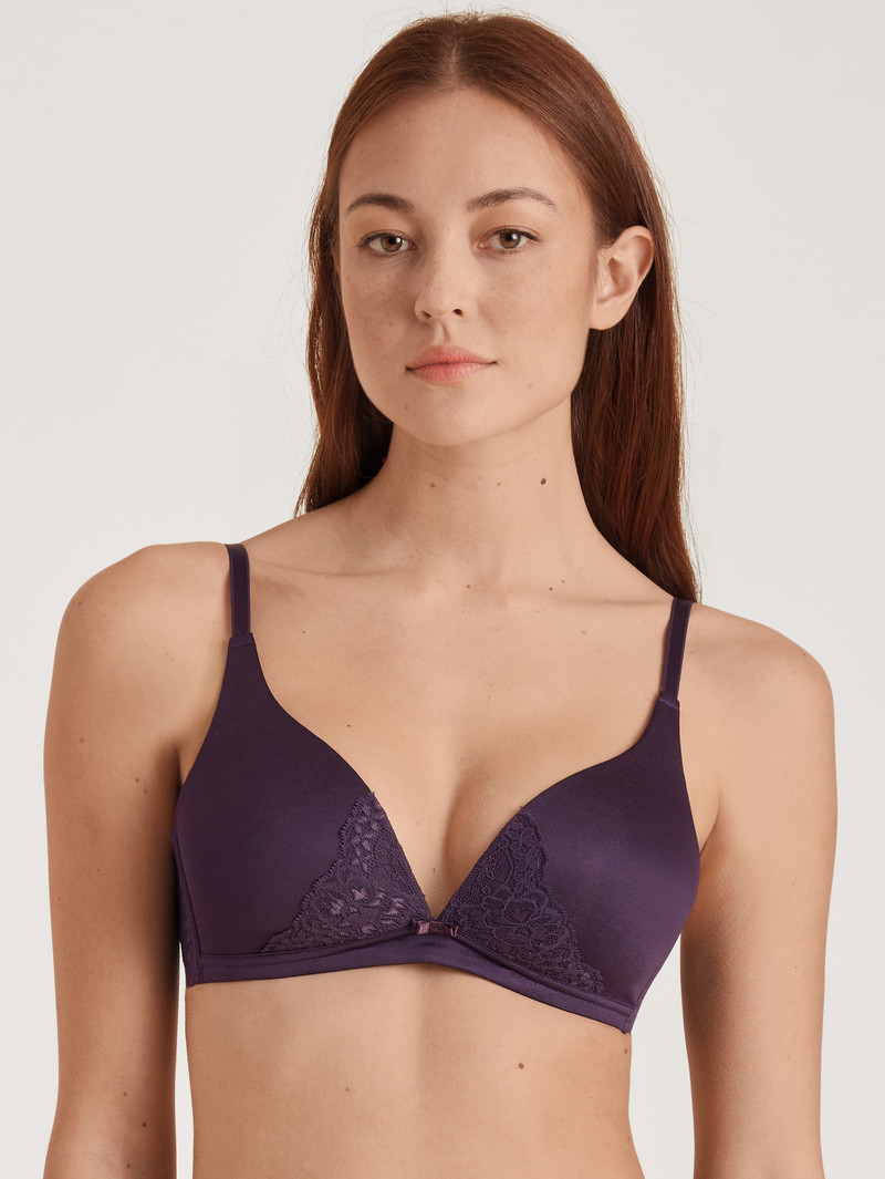 Biancheria Intima Donna Calida Sensual Secrets Soft Bra Nightshade | 7380-WDCNM