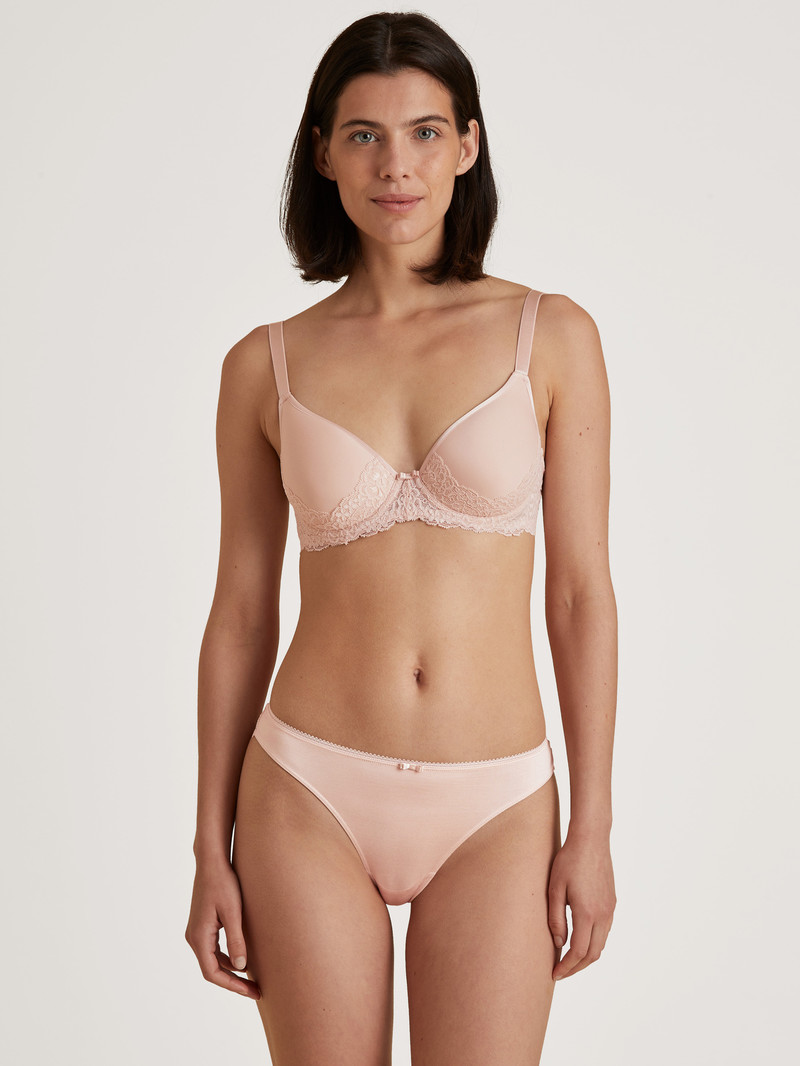 Biancheria Intima Donna Calida Sensual Secrets Spacer Bra Rosa | 0179-FXVJW