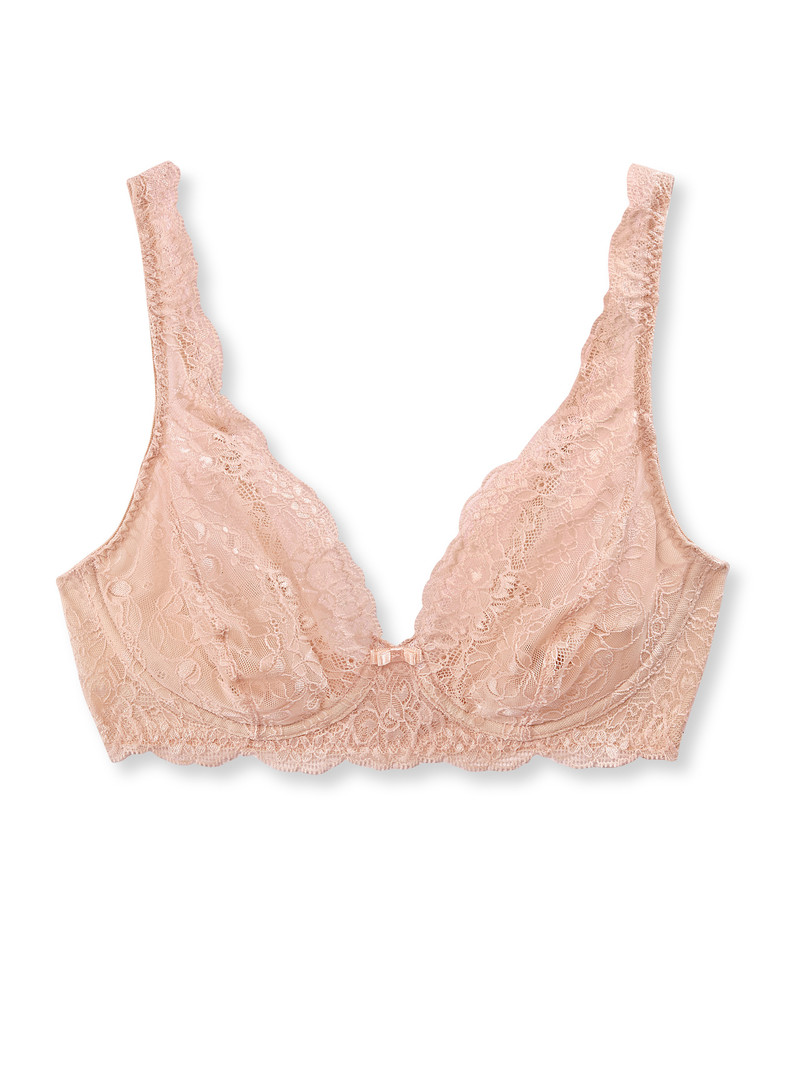 Biancheria Intima Donna Calida Sensual Secrets Soft Non-wired Bra Rosa | 8067-LJYMK