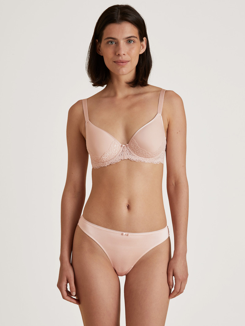 Biancheria Intima Donna Calida Sensual Secrets String, Low Cut Rosa | 0382-QRDHG