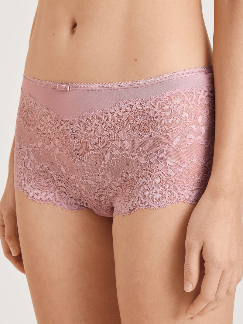 Biancheria Intima Donna Calida Special Shorty Regular Cut Mauve Shadow | 1654-FDYQO