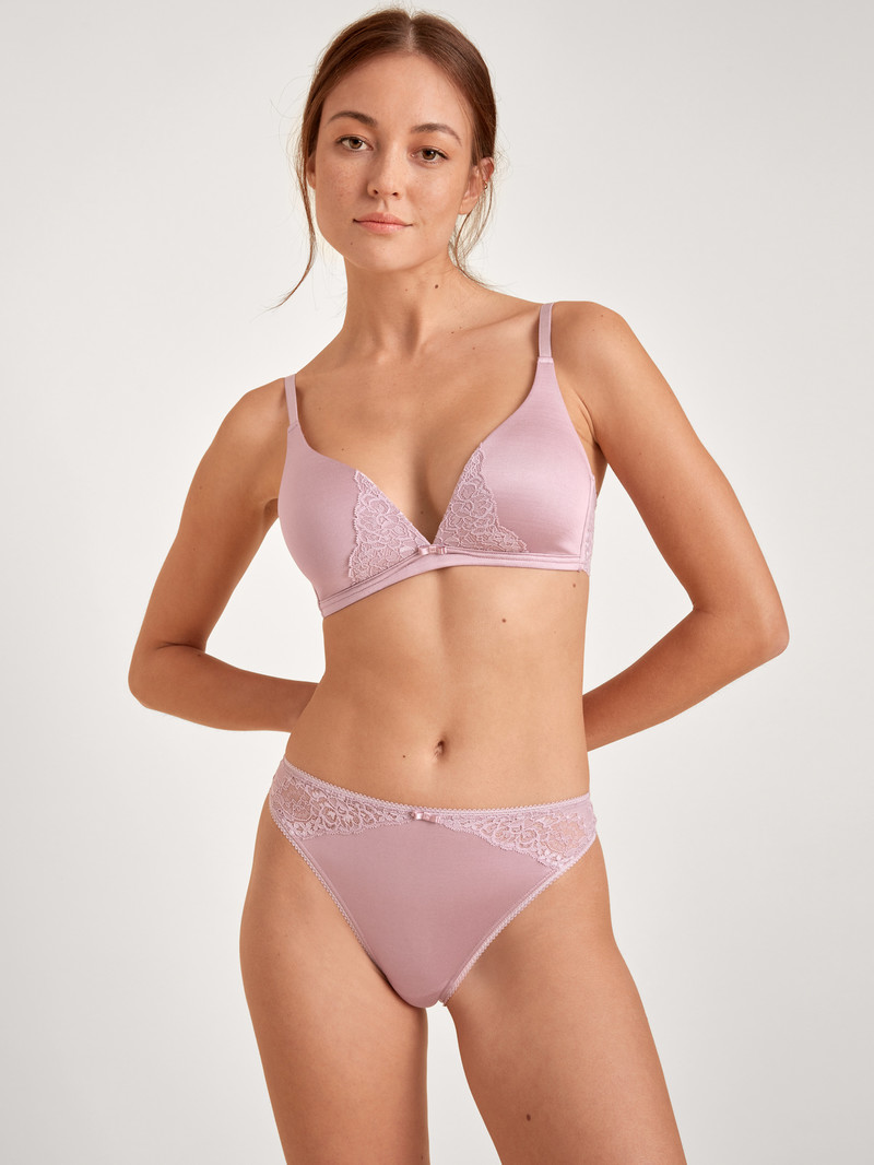 Biancheria Intima Donna Calida Special Soft Bra Mauve Shadow | 1968-LIWEV