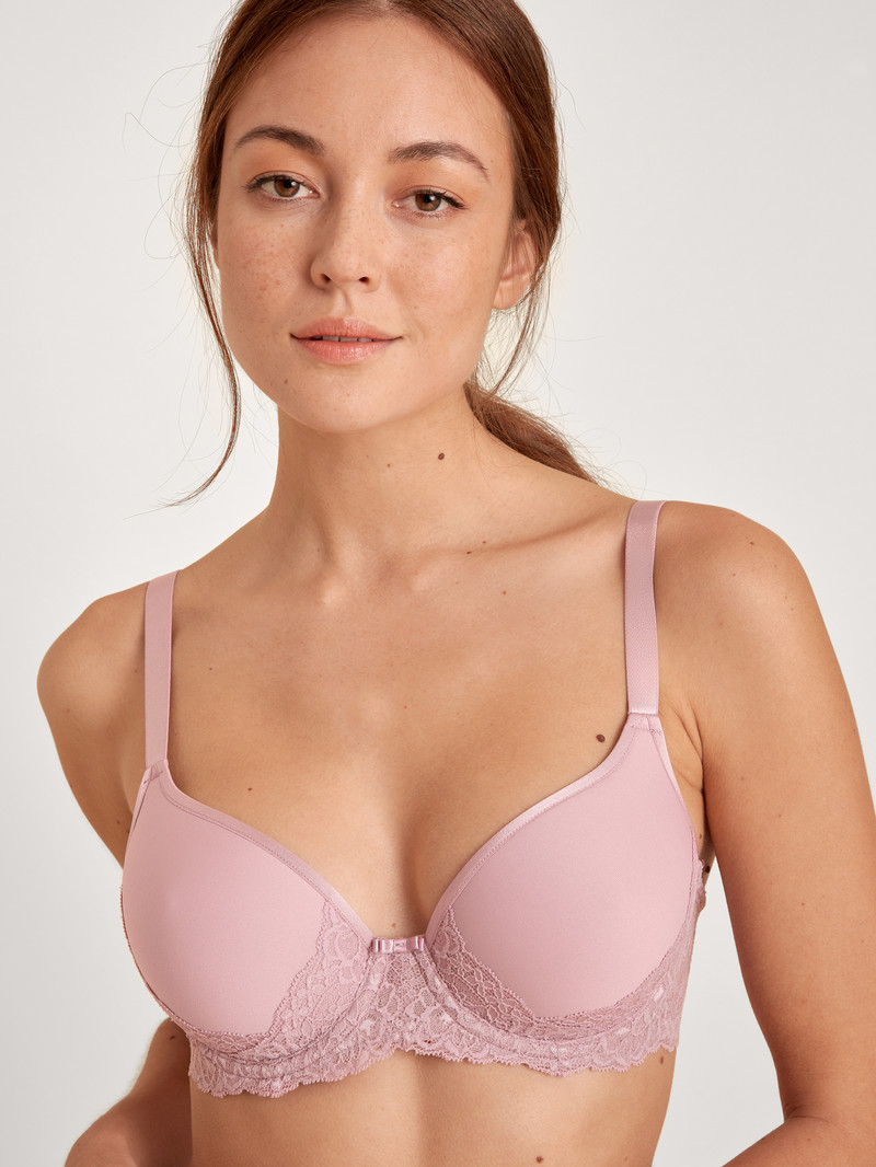 Biancheria Intima Donna Calida Special Spacer Bra Mauve Shadow | 2187-ELWJN