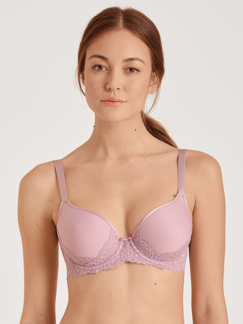 Biancheria Intima Donna Calida Special Spacer Bra Mauve Shadow | 2187-ELWJN