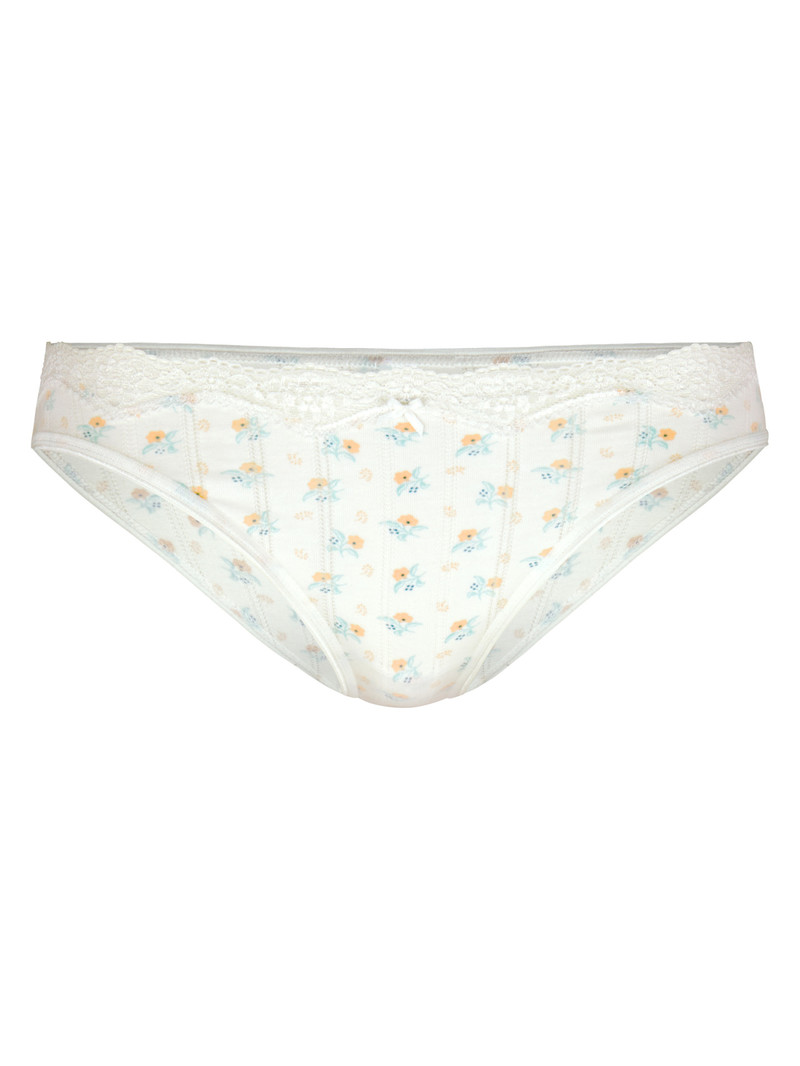 Biancheria Intima Donna Calida Toujours Print Brief Bianche | 3846-ASRZW