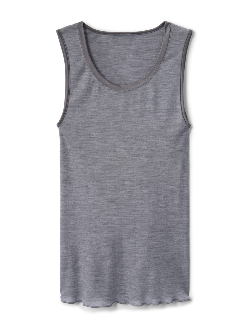 Biancheria Intima Donna Calida True Confidence Tank Top Platin Melé_ | 8360-THMCW