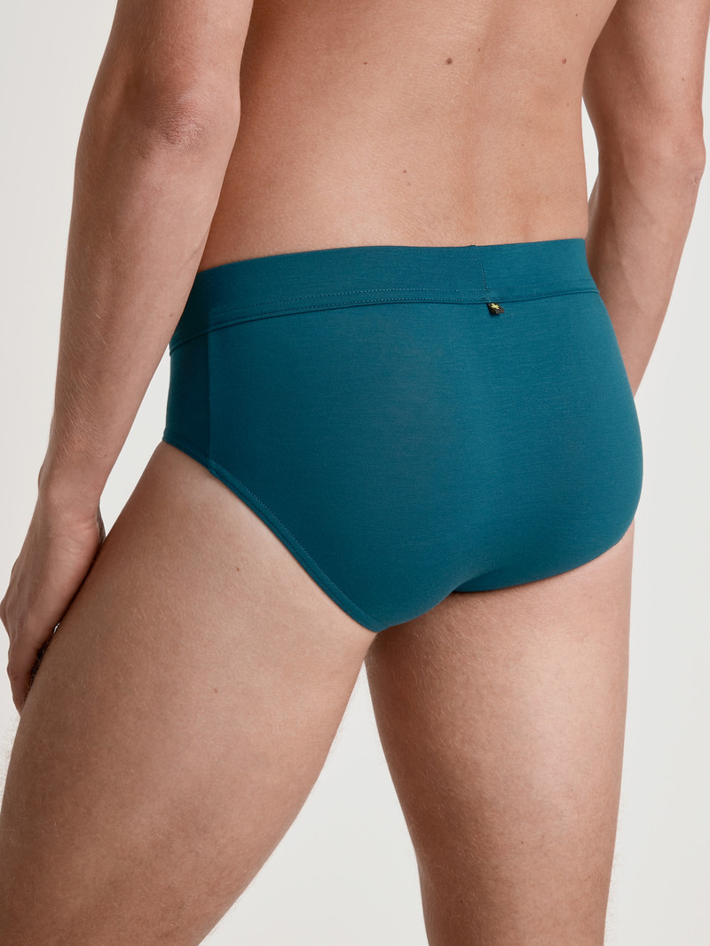 Biancheria Intima Uomo Calida Balanced Day Slip Blu | 3718-UMEOS