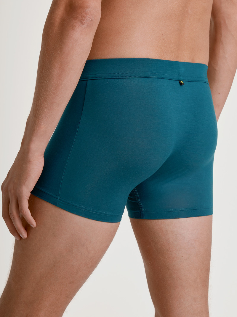 Biancheria Intima Uomo Calida Balanced Day Boxer Brief With Quick Dry Effect Blu | 6714-WCJYG