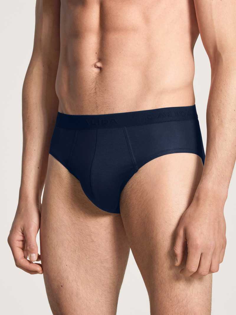 Biancheria Intima Uomo Calida Circular Day Brief, Cradle To Cradle Certified® Blu | 5169-IJXHW