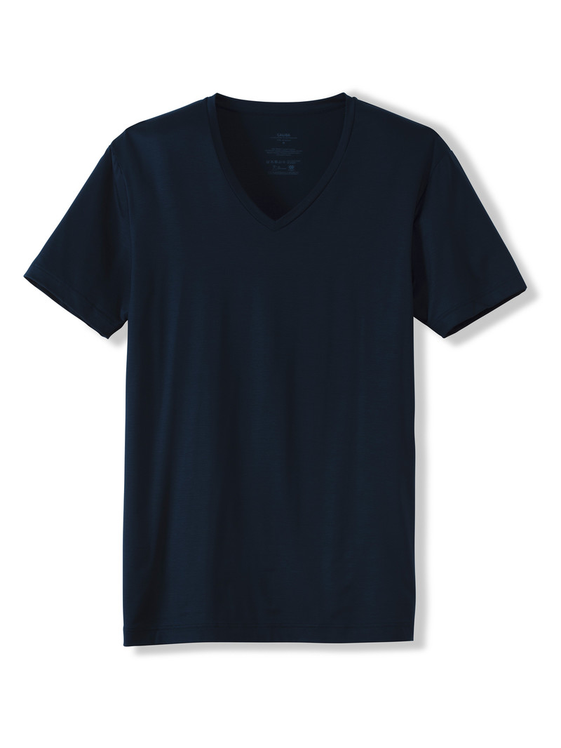 Biancheria Intima Uomo Calida Circular Day T-shirt, Cradle To Cradle Certified® Blu | 1856-PTJAC