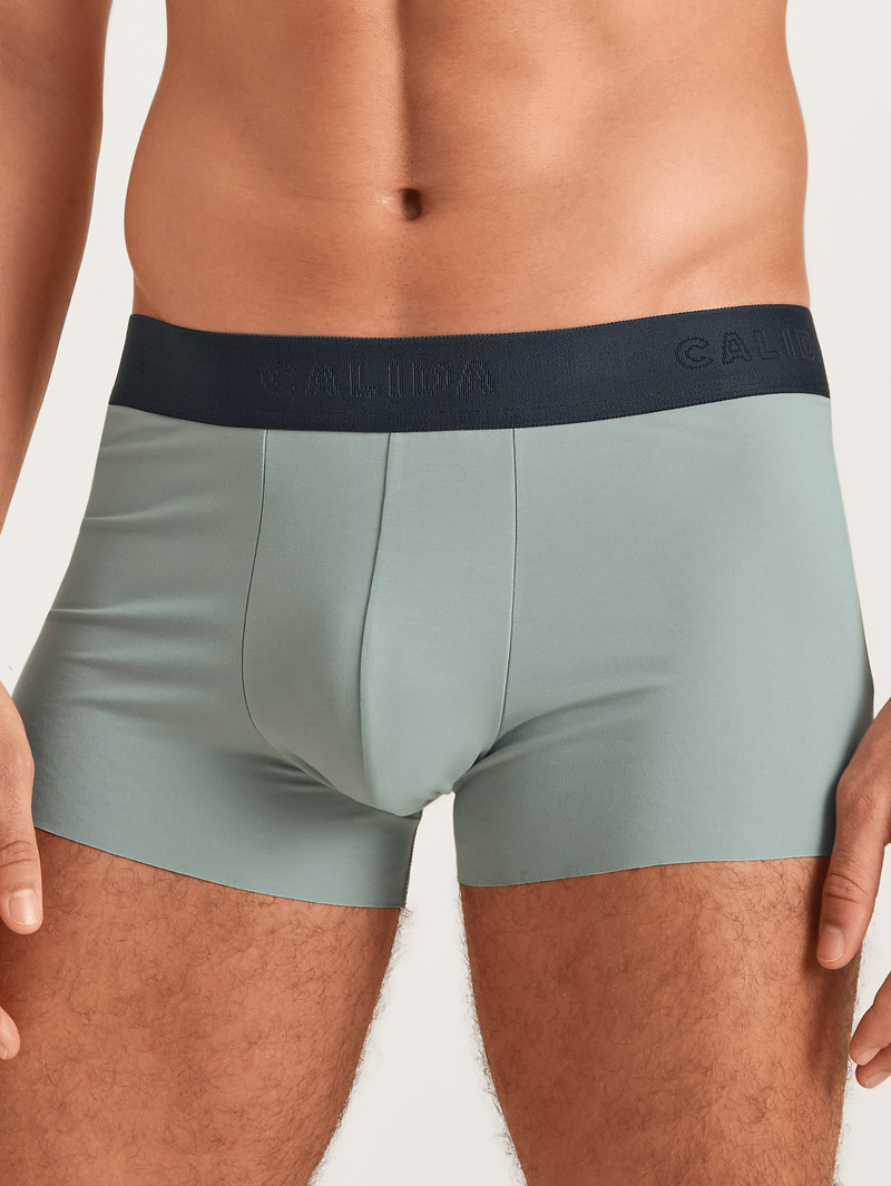 Biancheria Intima Uomo Calida Clean Line Boxer Brief With Elastic Waistband Grigie | 3468-BJHGX