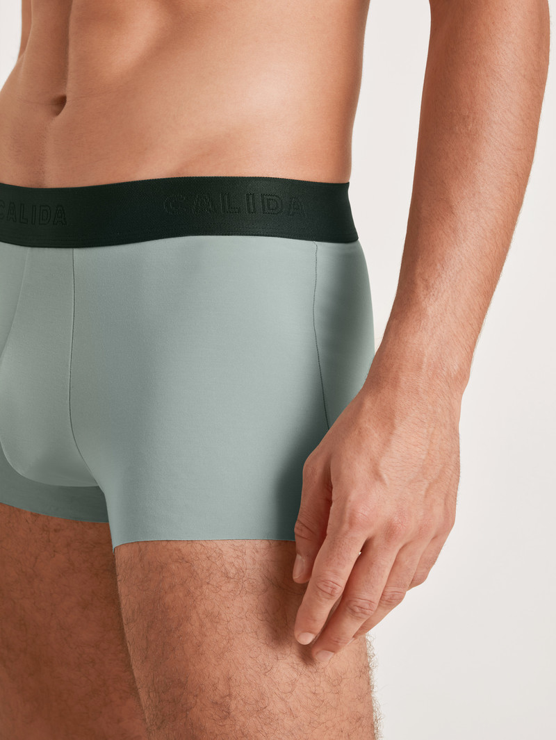 Biancheria Intima Uomo Calida Clean Line Boxer Brief With Elastic Waistband Grigie | 3468-BJHGX