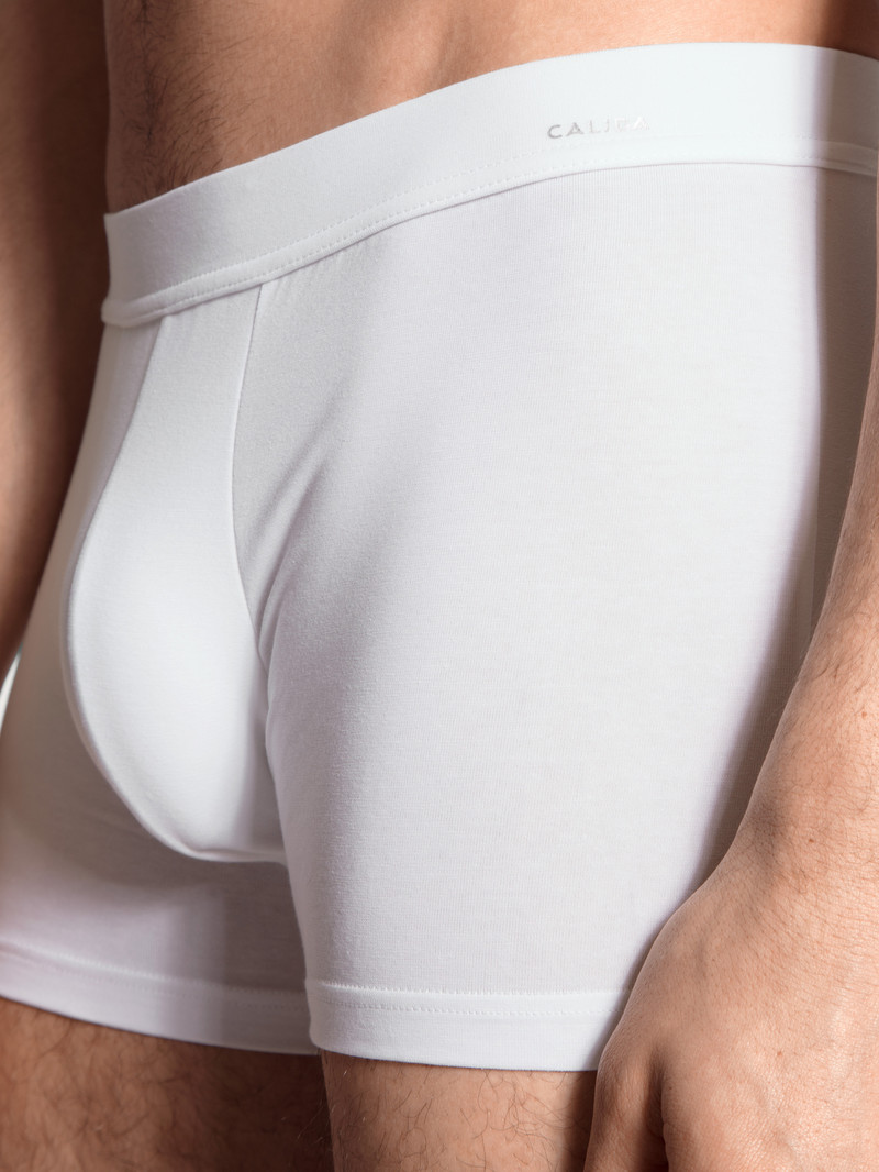 Biancheria Intima Uomo Calida Cotton Code Boxer Brief Weiss | 2075-DFMAL