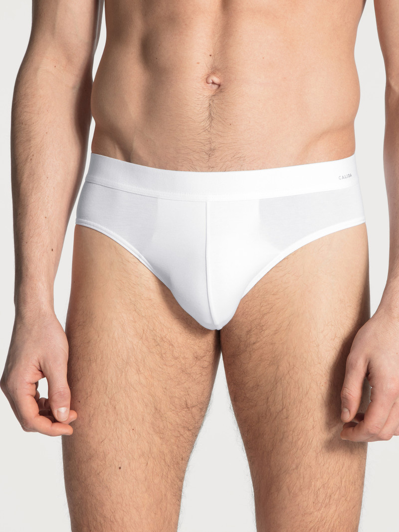 Biancheria Intima Uomo Calida Cotton Code Brief Weiss | 3904-DHPMN