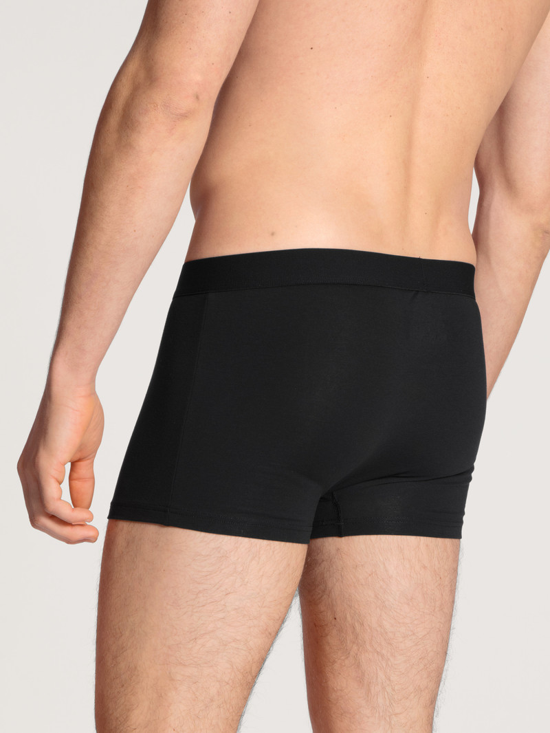 Biancheria Intima Uomo Calida Cotton Code Boxer Brief Schwarz | 7325-ESVXF