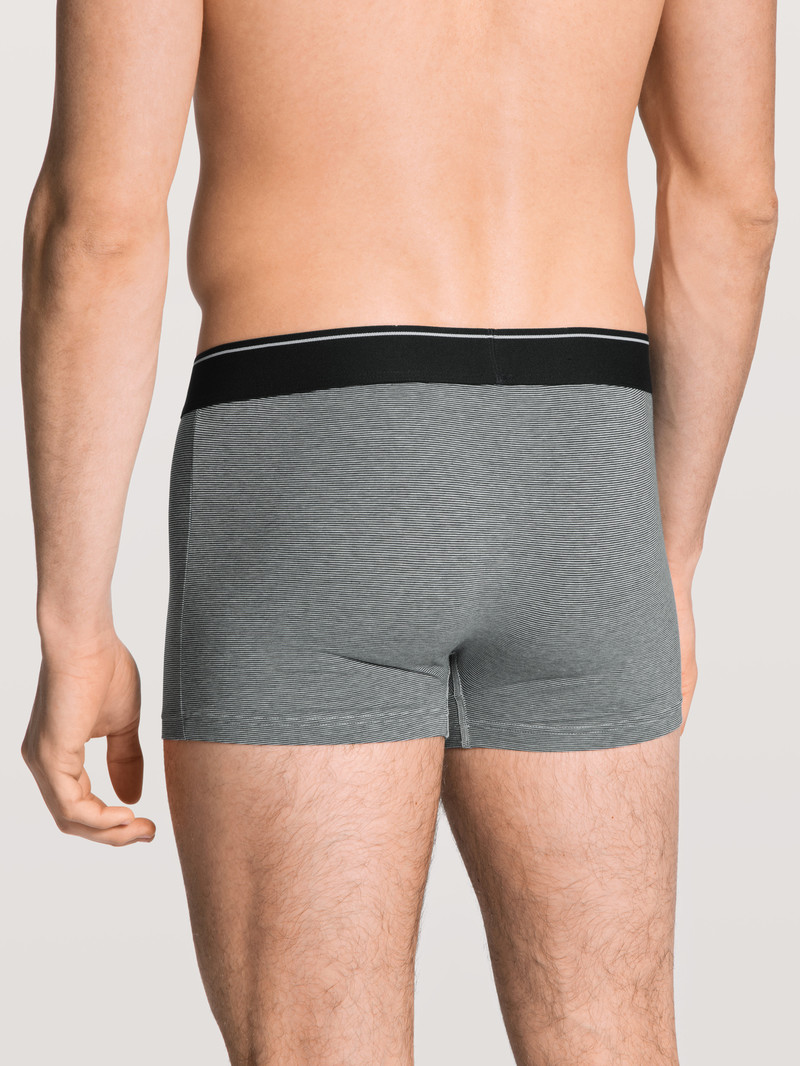 Biancheria Intima Uomo Calida Cotton Stretch Boxer Brief Fog | 6498-VWHMI