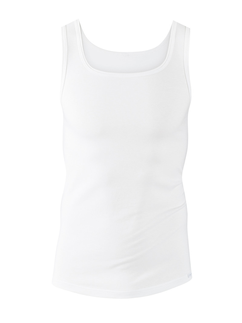 Biancheria Intima Uomo Calida Evolution Athletic Shirt Weiss | 3147-WKCVM