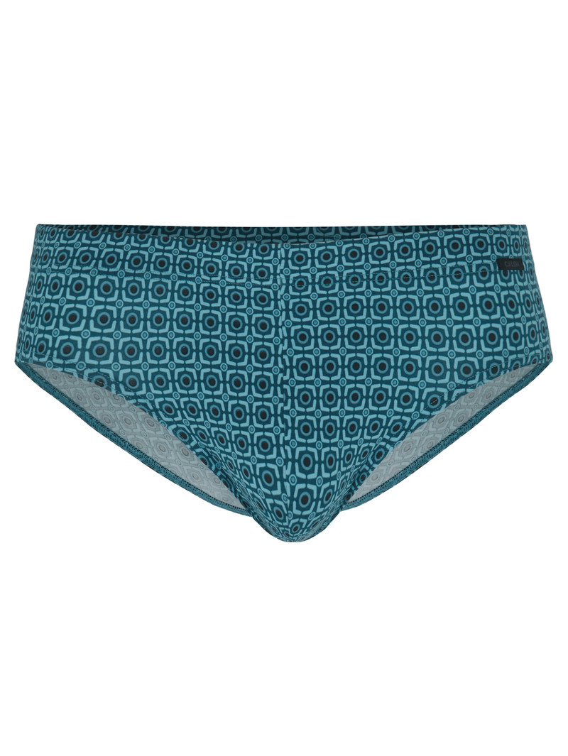 Biancheria Intima Uomo Calida Grafic Cotton Brief Blu | 4671-SXEWD