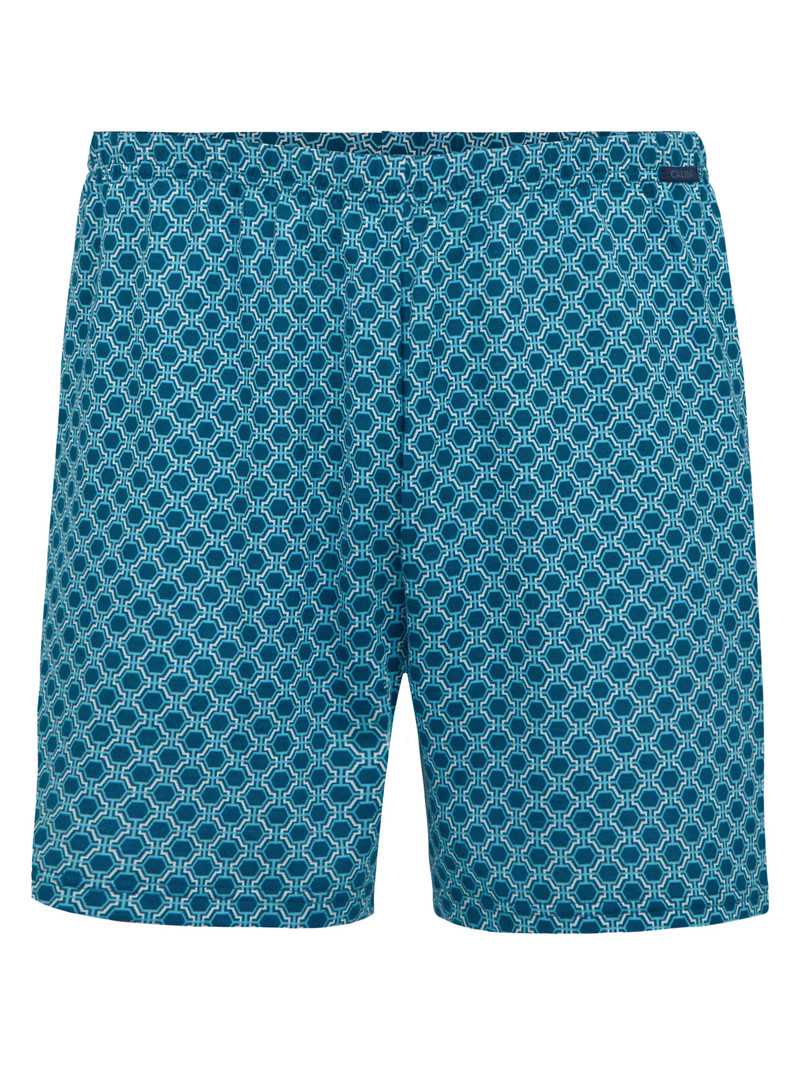 Biancheria Intima Uomo Calida Prints Boxer Shorts Blu | 0793-YENPH