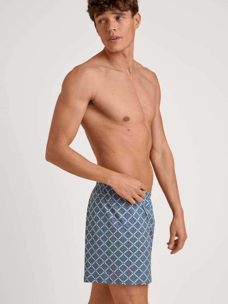 Biancheria Intima Uomo Calida Prints Boxer Shorts Grigie | 7485-EVLRG