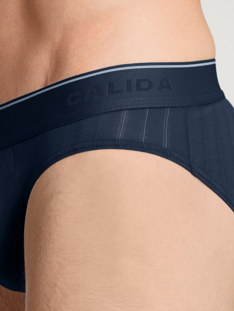 Biancheria Intima Uomo Calida Pure & Style Mini Brief Indaco | 3071-ELYWN