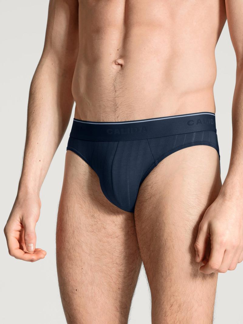 Biancheria Intima Uomo Calida Pure & Style Mini Brief Indaco | 3071-ELYWN