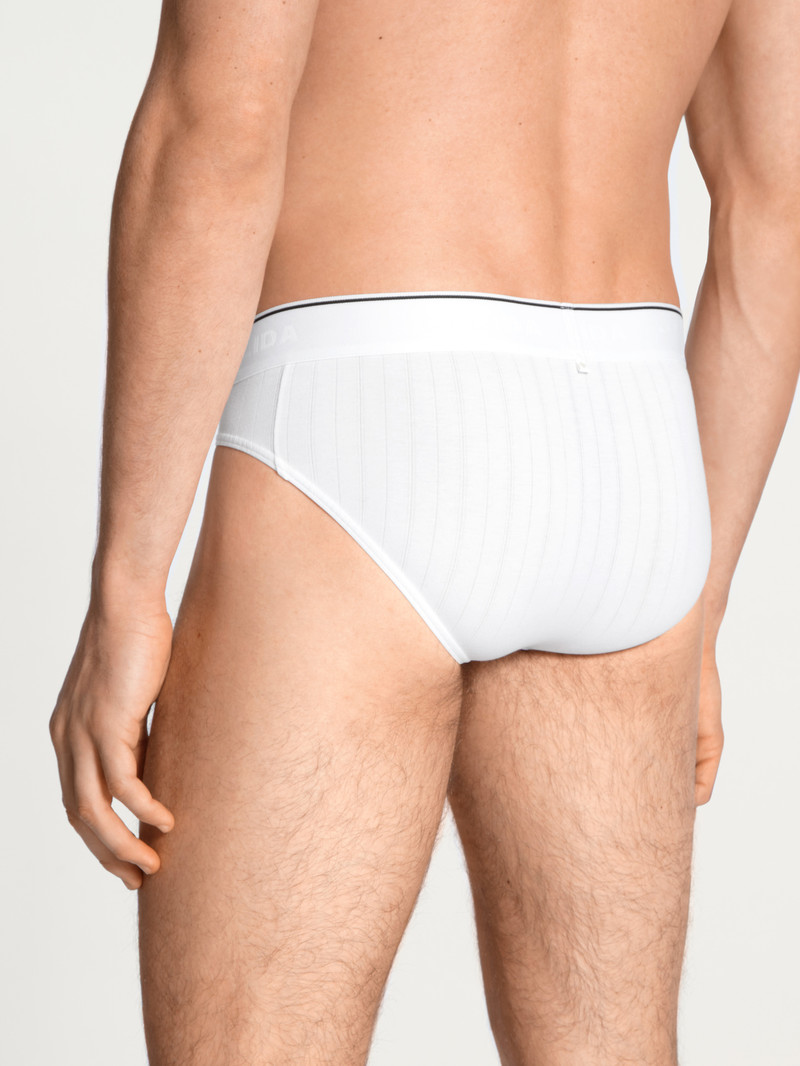 Biancheria Intima Uomo Calida Pure & Style Mini Brief Weiss | 9846-LQMVB