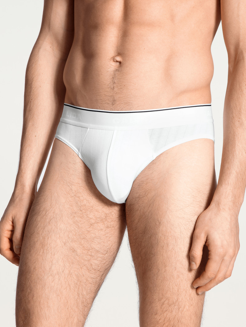 Biancheria Intima Uomo Calida Pure & Style Mini Brief Weiss | 9846-LQMVB